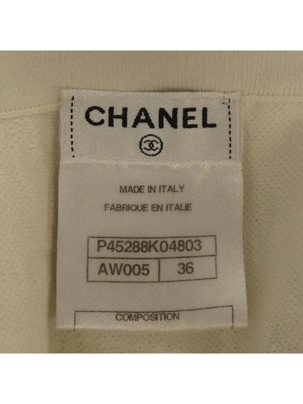 Chanel Skirt White